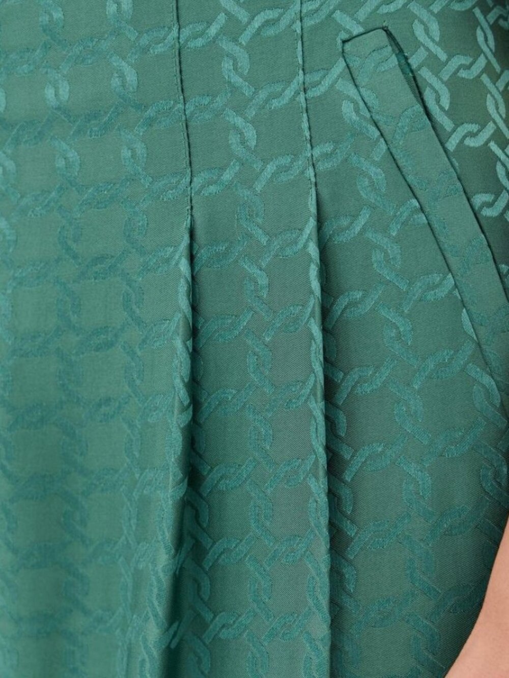 NWOT Veronica Beard Silk Patterned Pantsuit + Tank - Picture 7 of 16